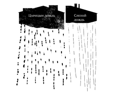 Rain Catalogue, mural sketch no 2